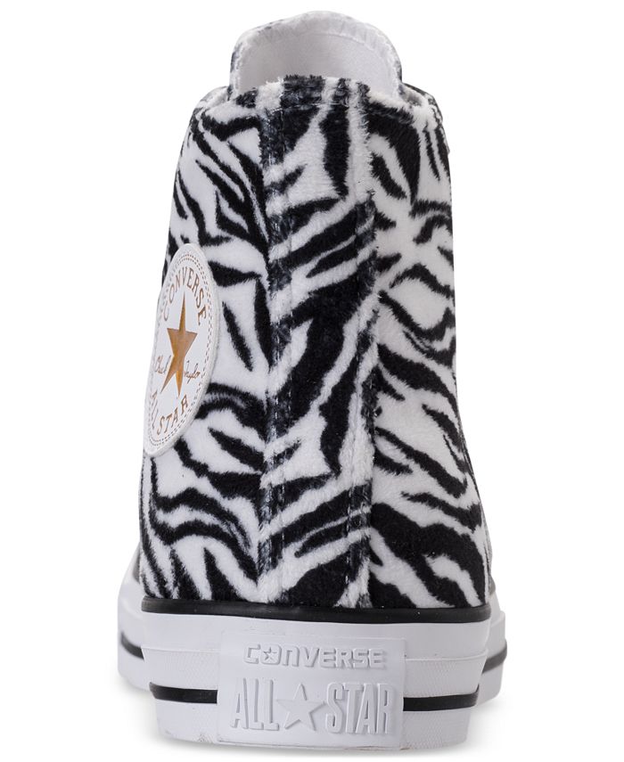 Converse Unisex Chuck Taylor HighTop Animal Print Casual Sneakers from