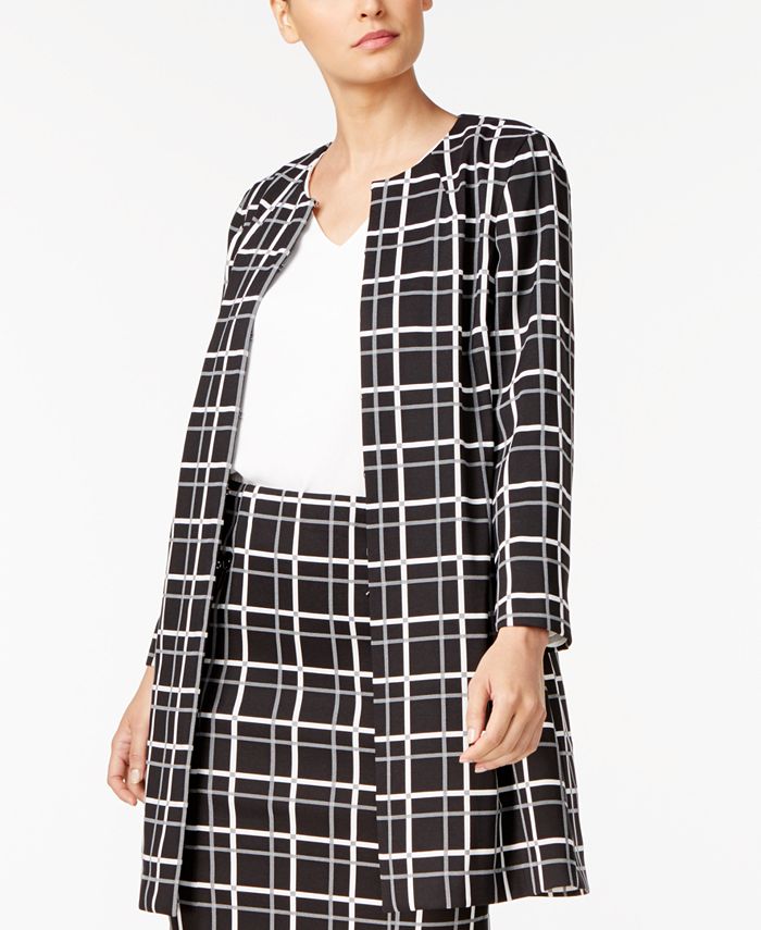 Blazer Alfani En Daim Pour Femme (petite Taille) - Brun Clair Taille S