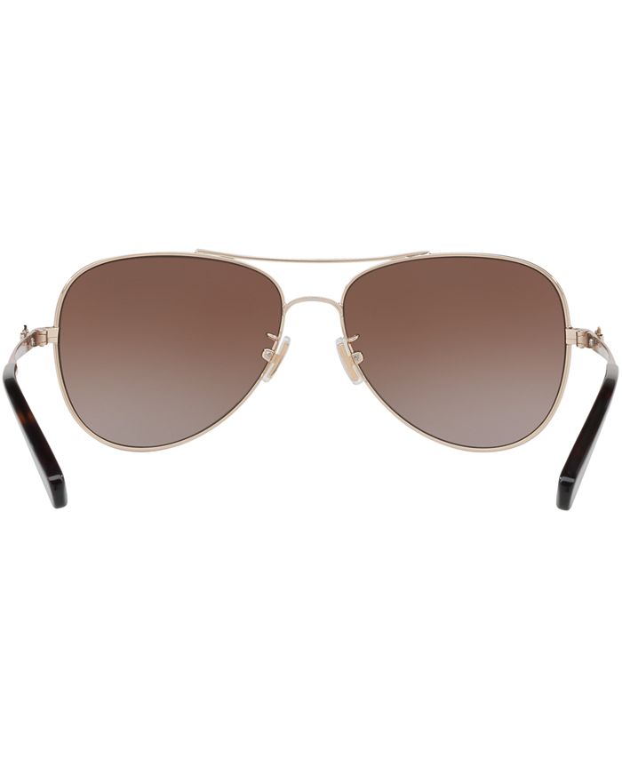 COACH Polarized Sunglasses , HC7074 - Macy's