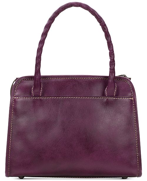 Patricia Nash OilRubbed Paris Small Satchel & Reviews Handbags