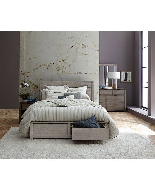 Furniture Tribeca Storage Bedroom Furniture 3 Pc Set Queen Bed