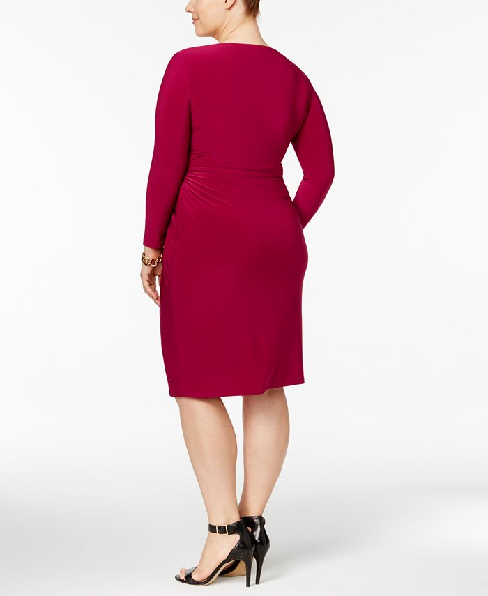 Anne Klein Plus Size Wrap Dress - Macy's