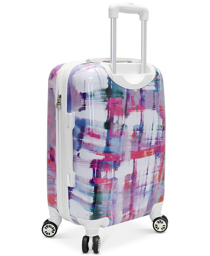 Steve Madden CLOSEOUT! Plaid 20" Hardside CarryOn Spinner Macy's