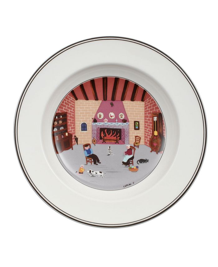 Villeroy & Boch - Design Naif Rim Soup Bowl Plowing