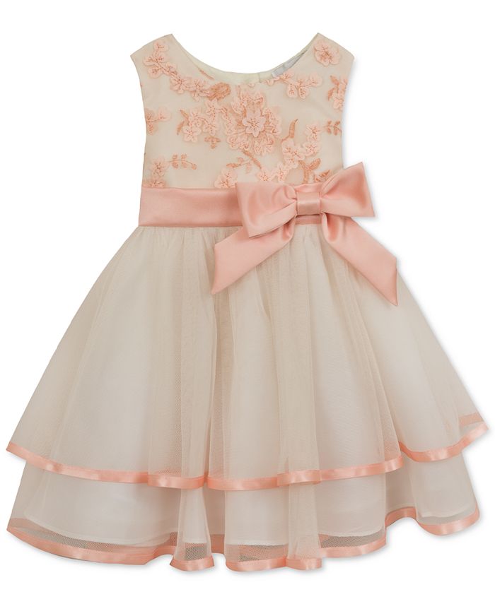 Rare Editions Floral Lace Special Occassion Dress, Toddler & Little ...