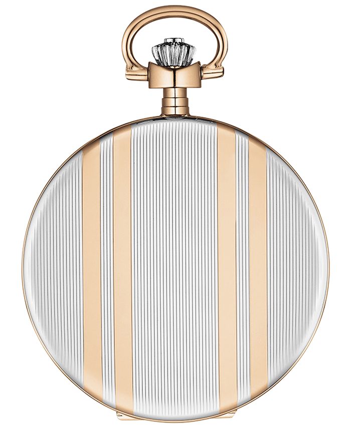 Tissot Men's Swiss TwoTone Pocket Watch 49mm Macy's