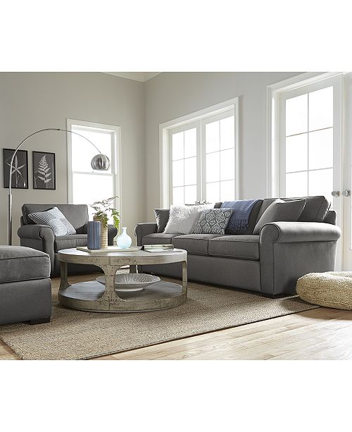 Furniture Closeout Astra 42 Fabric Armchair Created For Macy S