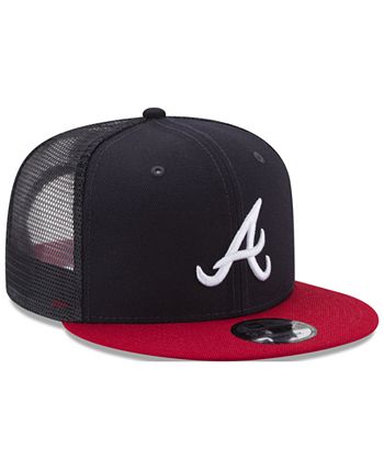 New Era Atlanta Braves Batting Practice Mesh 9FIFTY Snapback Cap - Macy's