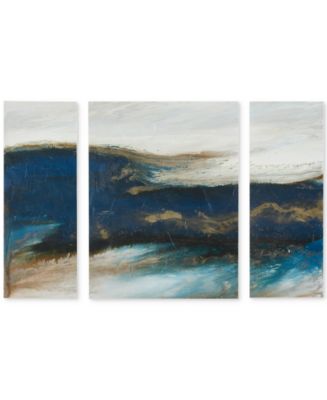 INK+IVY Rolling Waves Canvas Print Set - Macy's