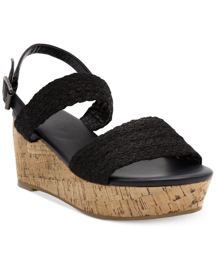 nautica platform sandals