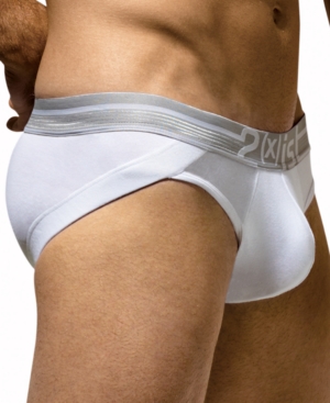 2(x)ist Men's Underwear Dual Lifting No Show Tagless Brief