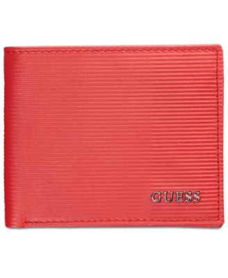 GUESS - Men's Orlando Leather Double Billfold Wallet