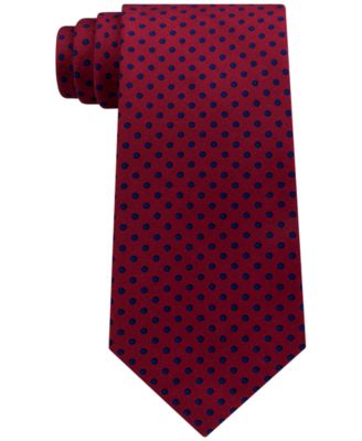 tommy hilfiger polka dot tie