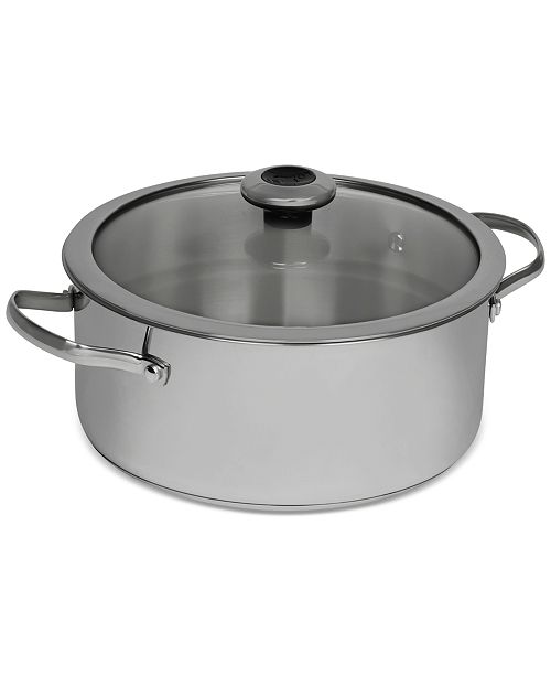 Revere Copper Confidence Core™ 5Qt. Stainless Steel Dutch Oven & Lid