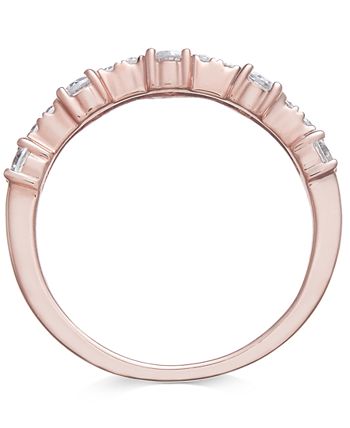 Macy's - Diamond Band (1/2 ct. t.w.) in 14k Gold, Rose Gold or White Gold