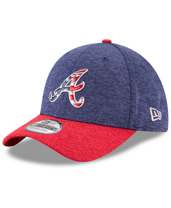 New Era Atlanta Braves Stars & Stripes 39THIRTY Cap - Macy's