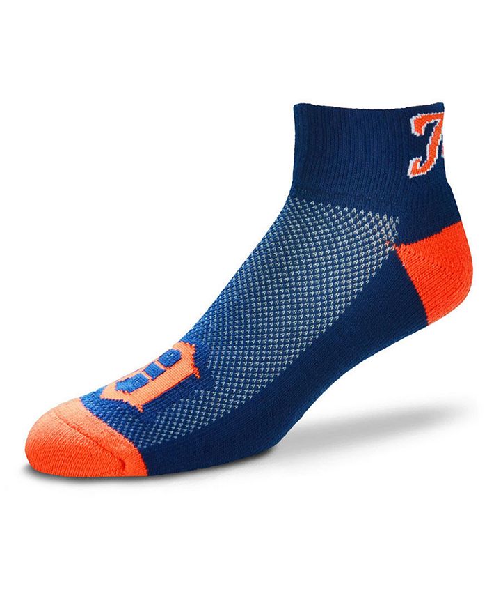 For Bare Feet Detroit Tigers The Cuff Ankle Socks - Macy's