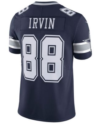 Nike Dallas Cowboys No88 Michael Irvin White Men's Stitched NFL Limited Rush Jersey