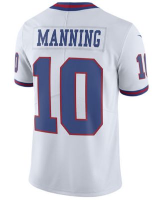 Nike Men's Eli Manning New York Giants Limited Color Rush Jersey - Macy's