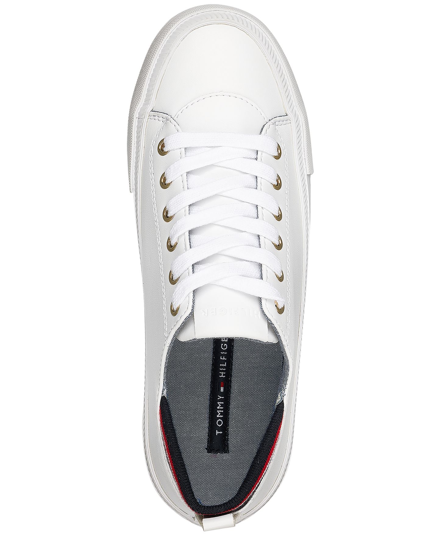Женские кроссовки Tommy Hilfiger Lace up Two, цвет: Белый разноцветный — фото 4