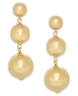 kate spade new york - Graduated Bauble Drop Earrings