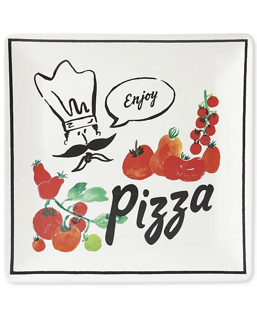 Kate Spade New York All In Good Taste Anyway You Slice It Serving Tray Reviews Kitchen Gadgets Kitchen Macy S