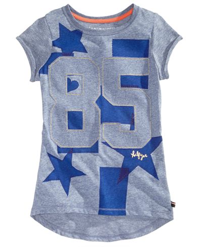 Tommy Hilfiger 85 Patchwork Cotton T-Shirt, Big Girls (7-16)