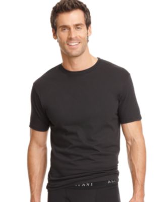 Alfani men's underwear, tagless crew neck Undershirt 3 pack - Macy's