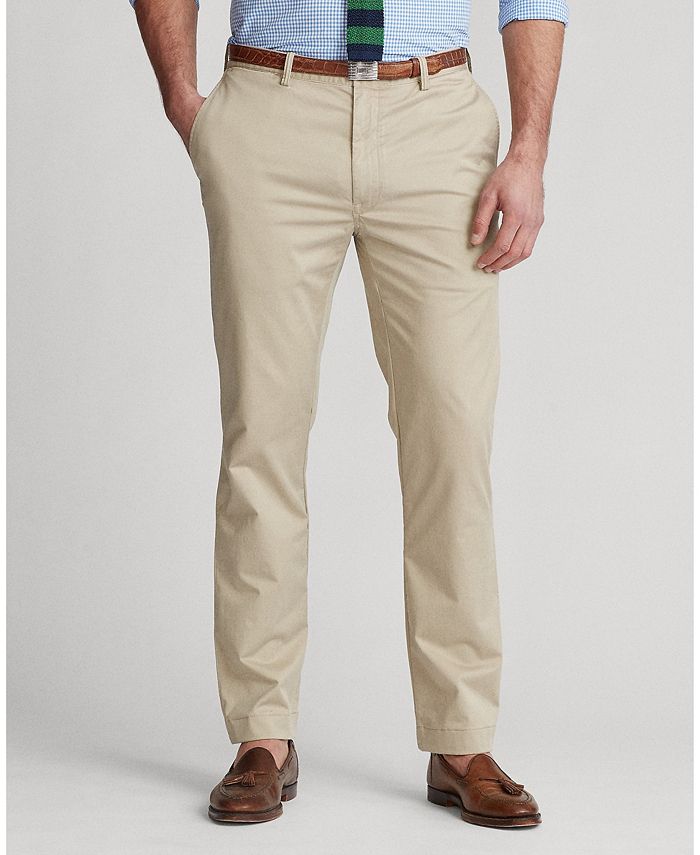 Polo Ralph Lauren Men's Big & Tall Bedford Classic-Fit Stretch Chino Pants  & Reviews - Pants - Men - Macy's
