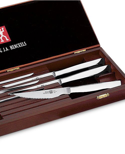 J.A. Henckels Zwilling TWIN® Gourmet 8Piece Stainless Steak Knife Set