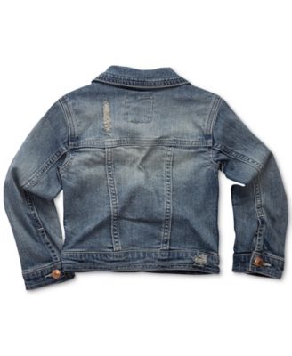 Levi's Little Girls Snap Button-Front Denim Jacket