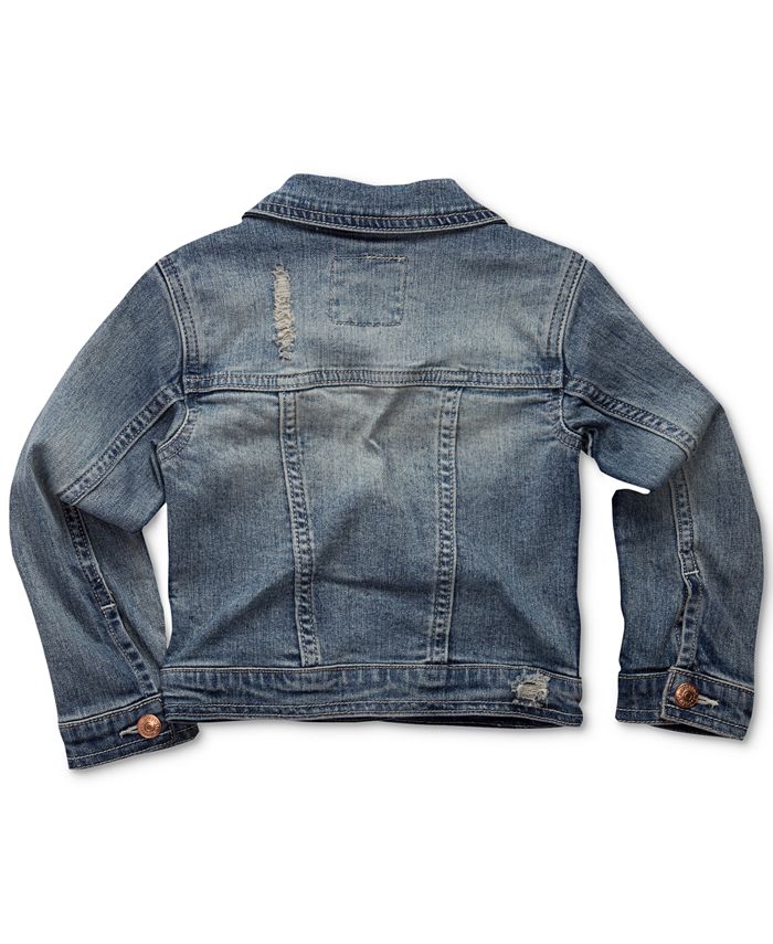 Levi's Little Girls Snap Button-Front Denim Jacket - Macy's