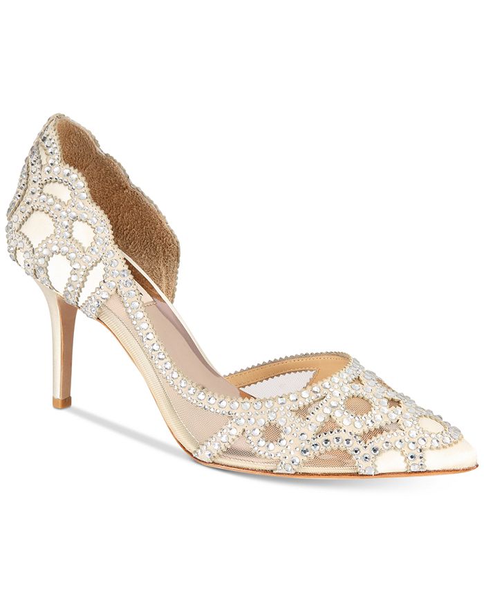 Badgley Mischka Marissa Embellished Evening Pumps Created for