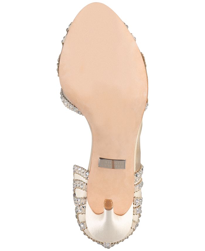 Badgley mischka marla peep toe hot sale