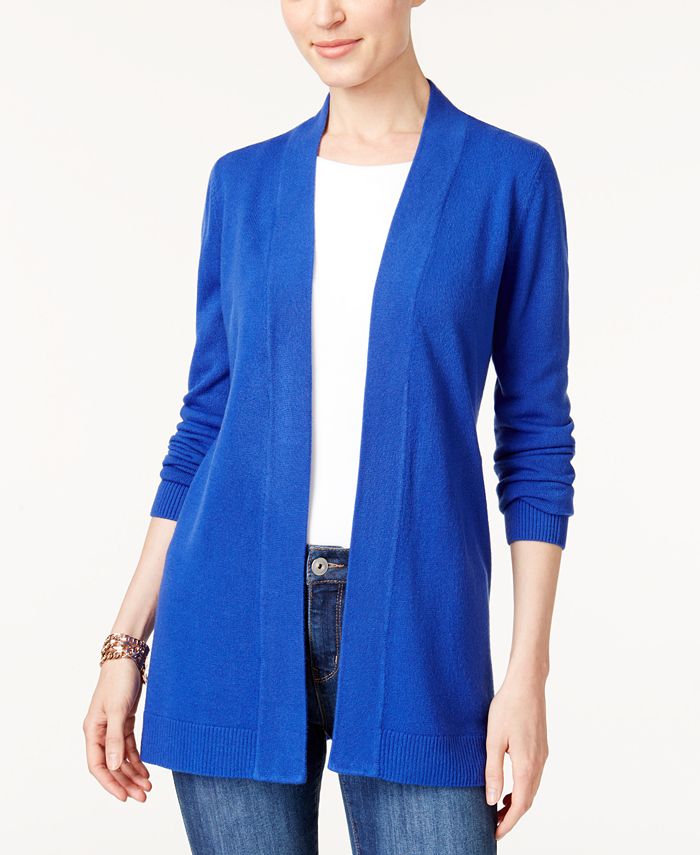 Karen Scott OpenFront Cardigan, Created for Macy's Macy's