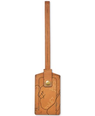 Fossil - Men's Leather Luggage Tag