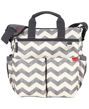 UPC 879674017757 product image for Skip Hop Baby Duo Signature Chevron Diaper Bag | upcitemdb.com