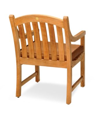 Set of 4 Bristol Teak Outdoor Dining Chairs, Created for Macy's