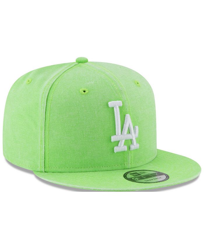 New Era Los Angeles Dodgers Neon Time 9FIFTY Snapback Cap - Macy's