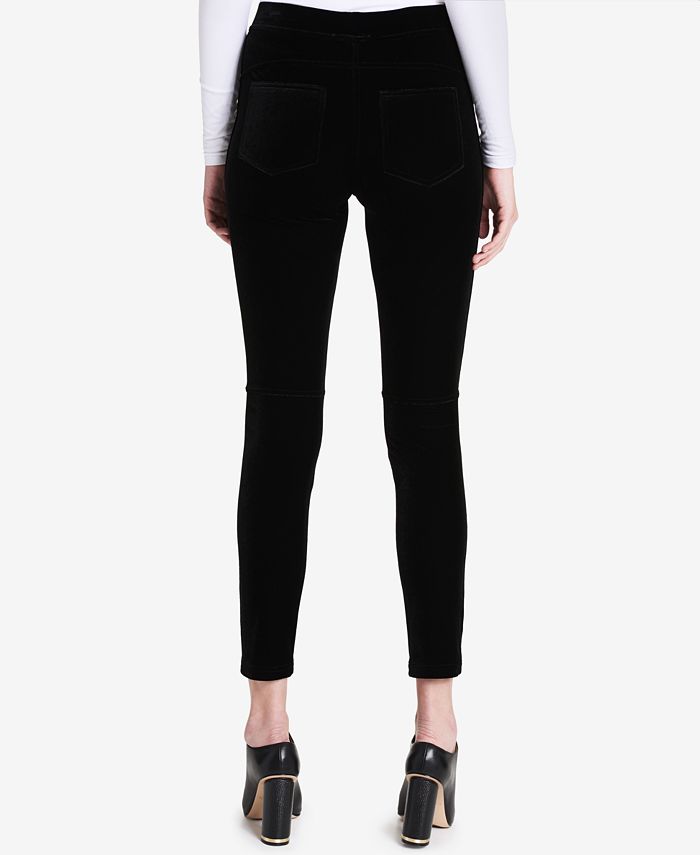 Calvin klein new arrivals velvet leggings