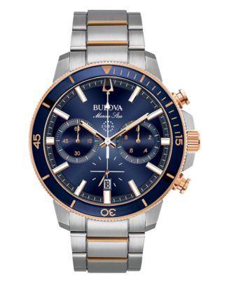Bulova Men's Chronograph Marine Star Two-Tone Stainless Steel
