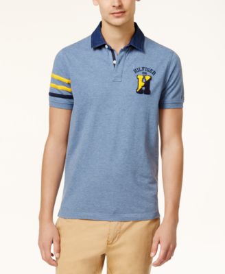 Tommy Hilfiger - Men's Slim-Fit Contrast-Trim Polo