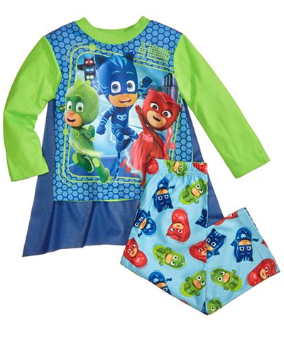 Pj Masks 3 Pc Caped Pajama Set Toddler Boys 2t 5t All Boys