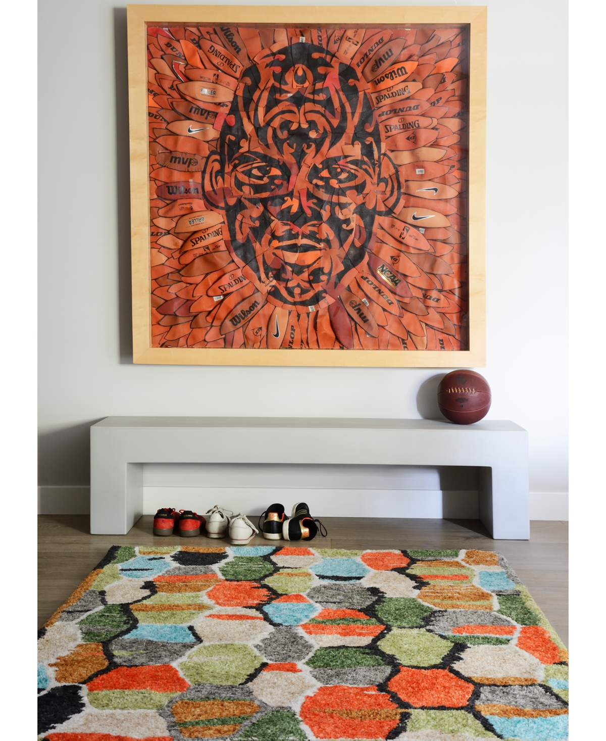 Novogratz by Momeni Bungalow BUN03 Multi 5'0in x 7'6in Area Rug - Multi