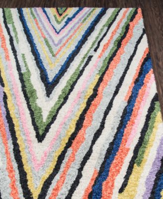 Novogratz by Momeni Bungalow BUN04 Multi 7' 6" x 9' 6" Area Rug