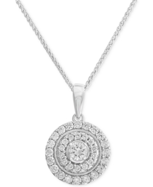 image of Diamond Disc Pendant 18