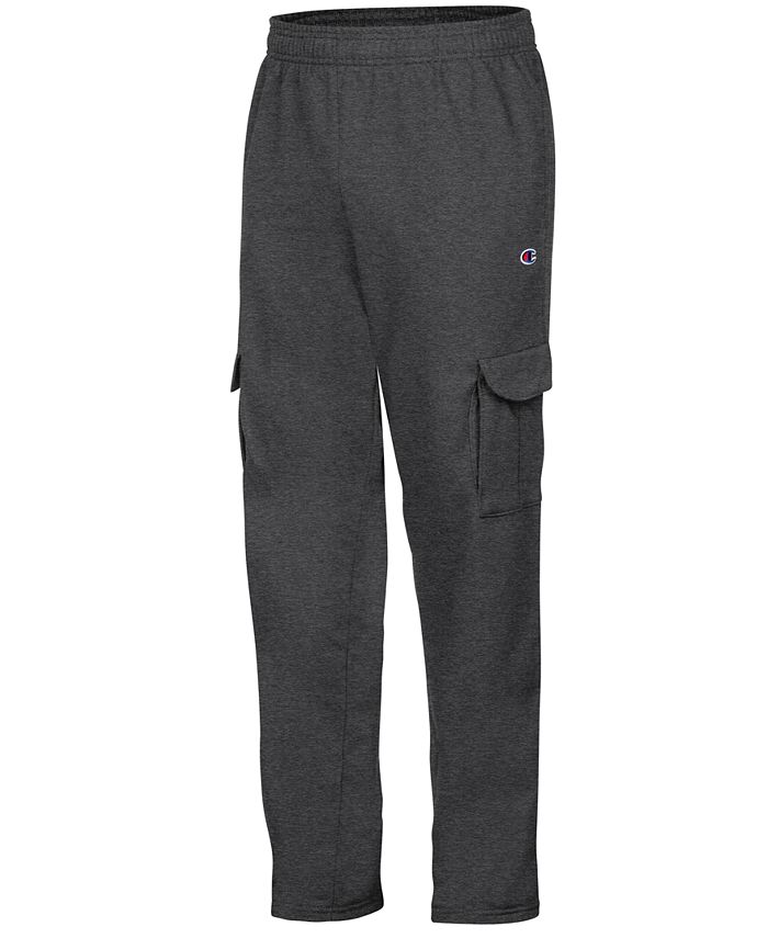 Champion Men's Powerblend Fleece Cargo Pants - Macy's