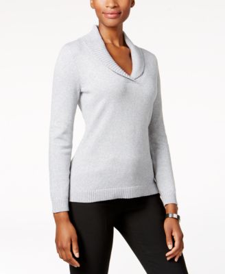 Macy's shawl collar sweater best sale