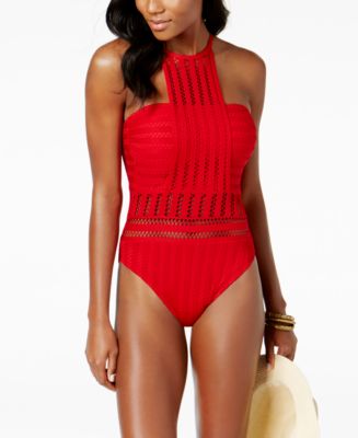 LUCKY BRAND High Neck One-piece Swimsuit NWT Size L  One piece, High neck one  piece, One piece swimsuit