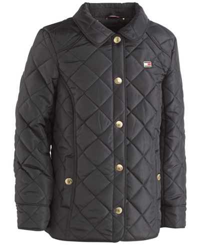 Tommy Hilfiger Quilted Barn Jacket, Toddler & Little Girls (2T-6X)